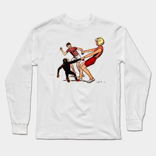 monkey pull Long Sleeve T-Shirt